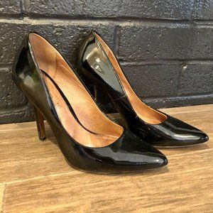 Aldo Black Patent Leather Heels